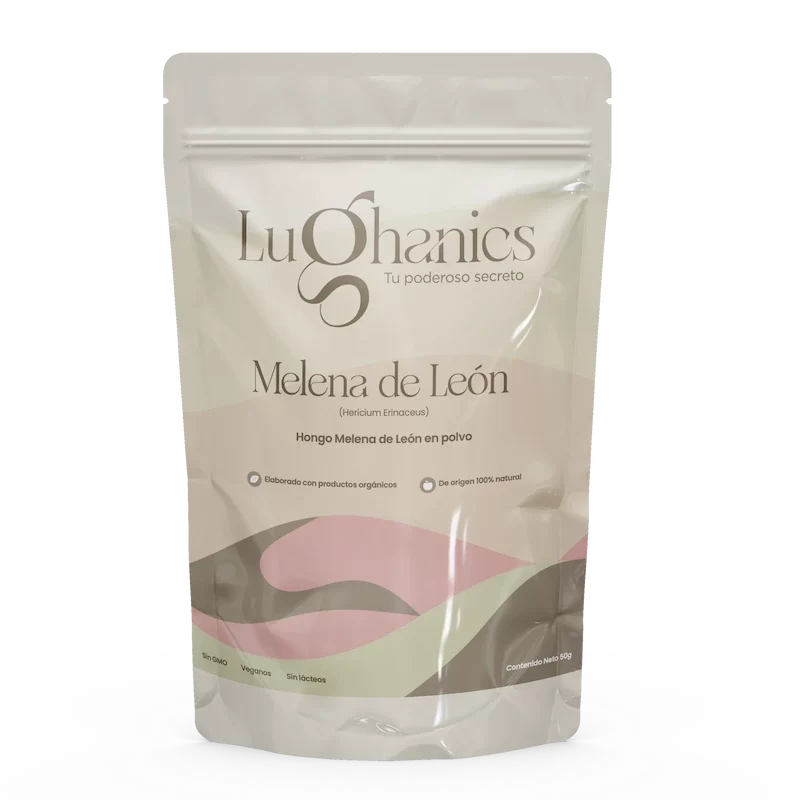 Hongo Melena de León | adaptógeno natural | Lughanics