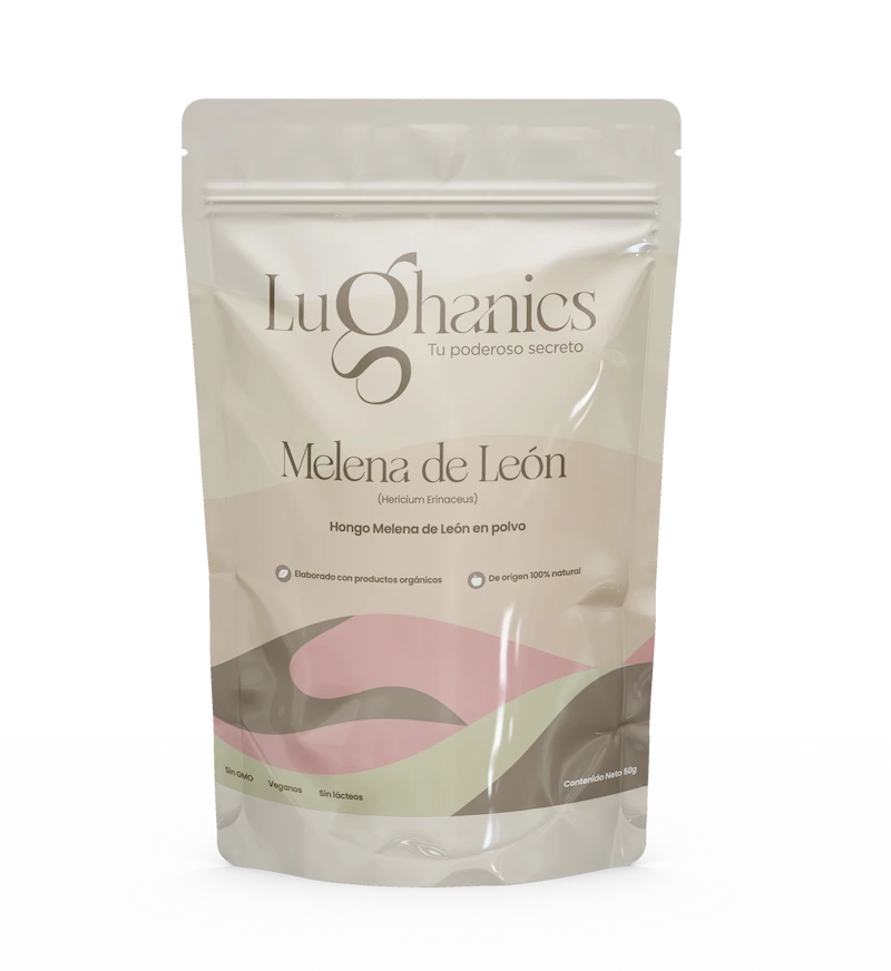 Hongo Melena de León | adaptógeno natural | Lughanics